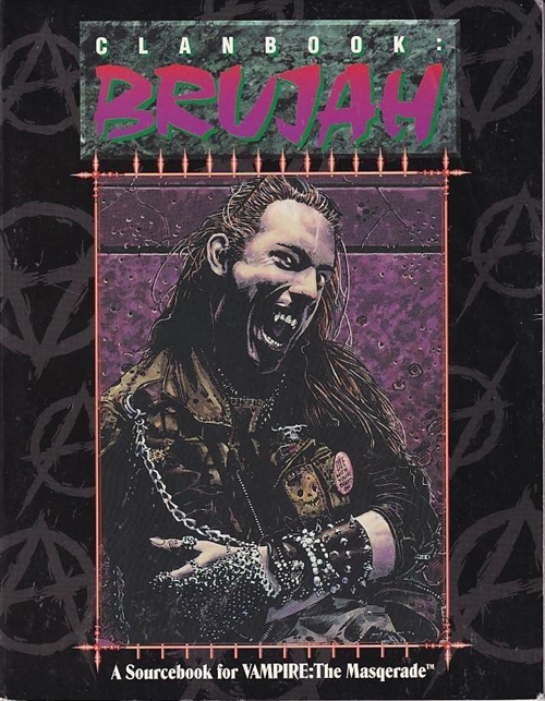 Vampire the Masquerade - Clanbook Brujah  (Genbrug)
